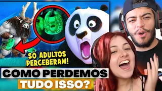 REACT TODOS os DETALHES que você PERDEU em KUNG FU PANDA 3 (Dreamworks)