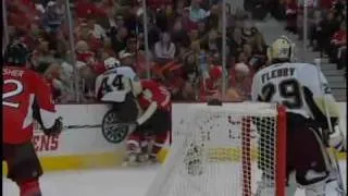 Highlights: Penguins @ Senators: Game 4 2010 Playoffs