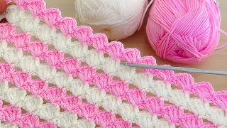 easy crochet for beginners/crochet baby blanket/baby cardigan design/ bebek battaniye/how to crochet