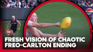 The ball was touched TWICE in controversial call! | AFL 360 | Fox Footy