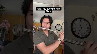 POV: You Buy Your First Flute 🤩