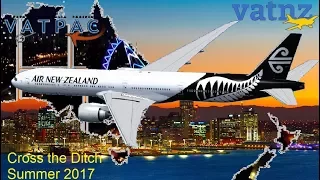 PMDG 777-300ER on Vatsim / VATNZ Cross the Ditch