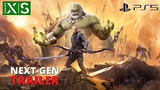 Marvel's Avengers Next-Gen Story Trailer | 4K60 Xbox Series X and PS5 (2021)