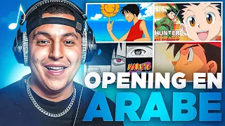 LES MEILLEURS OPENING D'ANIME VERSION ARABE ( Celle de one piece je suis en pleure ) 😂