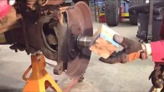 F250 4X4 Spindle Removal