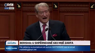 Kreu i PD-së, Sali Berisha flet në Kuvend