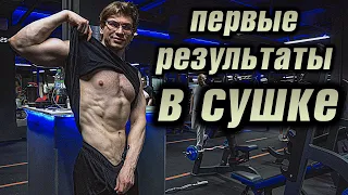 Первые результаты диеты: Полный рацион питания! Подготовка по НАТУРАЛЬНОМУ бодибилдингу