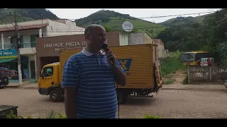 Pregador de rua em Barão  Monte Alto MG.