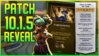 DEMON HUNTERS IN SHAMBLES! - Patch 10.1.5 Announced: NEW Evoker Spec, Megadungeon & More News