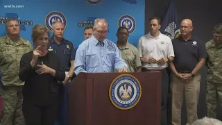 1:30 p.m. Governor Edwards Press Conference: Lousiana prepares for impact of Tropical Storm Barry