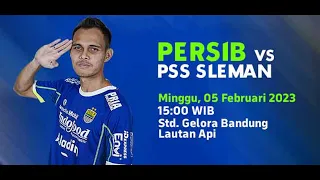 🔴LIVE REACTION | PERSIB VS PSS SLEMAN