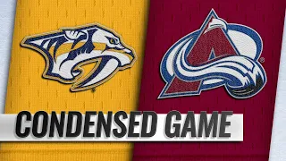 11/07/18 Condensed Game: Predators @ Avalanche