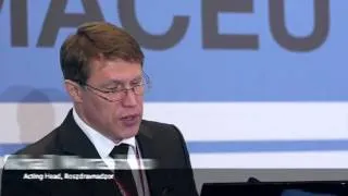 Mikhail Murashko Interview at the Russian Pharmaceutical Forum 2013 (present)