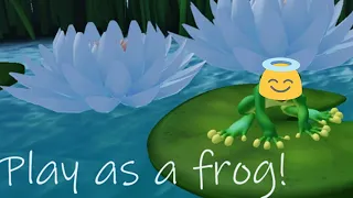 Obby but you're a frog in roblox