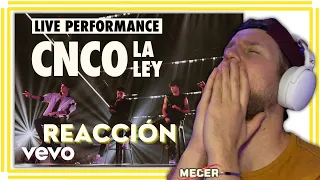 *Reacción* 😲 CNCO - La Ley (Live) ⚖️