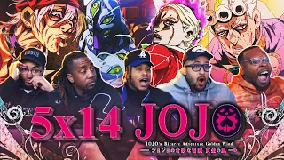 Express Train to Florence! JJBA Golden Wind Ep 14 REACTION!