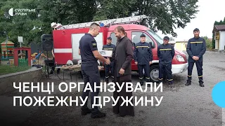 Ченці на Волині стали рятувальниками: у селі організували пожежну дружину