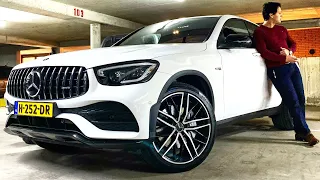 2020 Mercedes GLC 43 AMG Coupe - Full Night Review Drive Interior Sound Exterior Infotainment