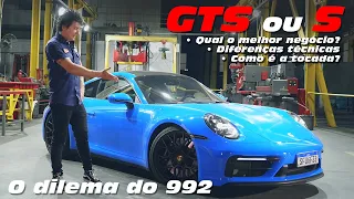 Aceleramos! 911 Carrera GTS ou S 2023 – O que você não sabe sobre este dilema dos Porsche 992