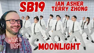 SB19 'MOONLIGHT" Ian Asher, Terry Zhong music video reaction