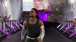 WWE 2K23 - Jeff Hardy ARMAGEDDON 2008 CAW Entrance w/ No More Words