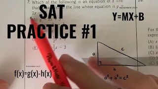 SAT PRACTICE: DAY 1