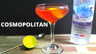Cosmopolitan Cocktail | How to Make a Cosmopolitan Martini