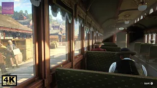 Relaxing Train Ride as Passenger in Red Dead Redemption 2