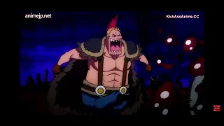 luffy gets angry when kaido men waste food over the poor