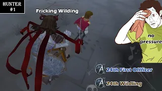 Top Wildling putting pressure on hunter - Hunter Rank #1 (IdentityV)