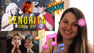 Reza Darmawangsavs. NADAFID - Shawn Mendes & Camila Cabello - Señorita SING-OFF REACTION