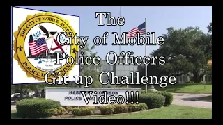 The Git Up Challenge by the City of Mobile Police Officers, Git Up Shuffle Blanco Brown