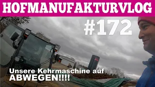 VLOG#172 Kehrmaschine Jungojet3500 auf Abwegen! Hofmolkerei Farmvlog