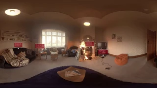 Experience a real house fire through 360 video | Escape My House