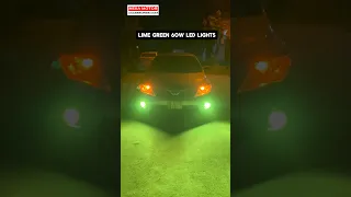 Clear Path Ahead: Unleash Fog-Fighting Lime Green LED Lights, Shop Now @ Nexa Motor Accessories.Com