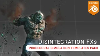 Getting Started with Disintegration FXs - Procedural Simulation Template Pack