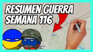 ✅ RESUMEN de la SEMANA 116 de la guerra entre UCRANIA y RUSIA en 5 minutos | OFENSIVA EN JARKOV