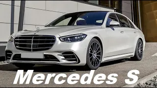 2022  Mercedes S Class Luxury - See look for great and efficient Self Parking