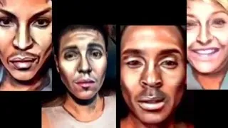 Amazing celebrity makeup transformations