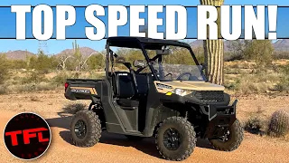 All It’s Got - I Push This New & Affordable Polaris Ranger As Fast As It Will Go!