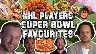 We Asked NHL Players About Their Super Bowl Favourites