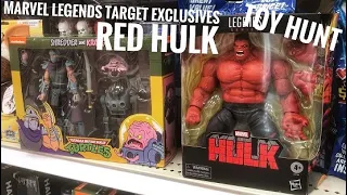 EP128- Marvel Legends Red Hulk Target Exclusives Toy Hunt/ Neca TMNT Krang 2pack/ Walmart Clearance