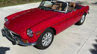 1973 MG MGB Roadster Walkaround