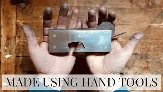 Build a Shoulder Plane using only Hand Tools! | Woodworking Plans Available