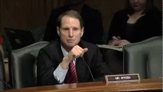 Wyden at Finance Committee on Drug Shortages (Part 1)