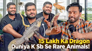 15 Lakh Ka Dragon | Duniya K Sab Se Rare Animal | Ahmed Khan Podcast!!