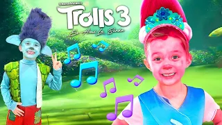 Levi and Ivy Turn Into Trolls! | Trolls 3