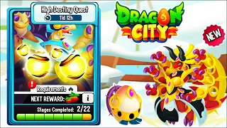 Dragon City - High Destiny Quest + All Dragons [Full Fight & Combat 2023] 😱