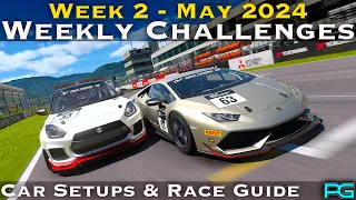 Gran Turismo 7 - Weekly Challenges - May Week 2 - Car Setups & Race Guides - ALL 5 RACES