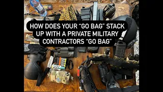 Private Military Contractor  Go Bag